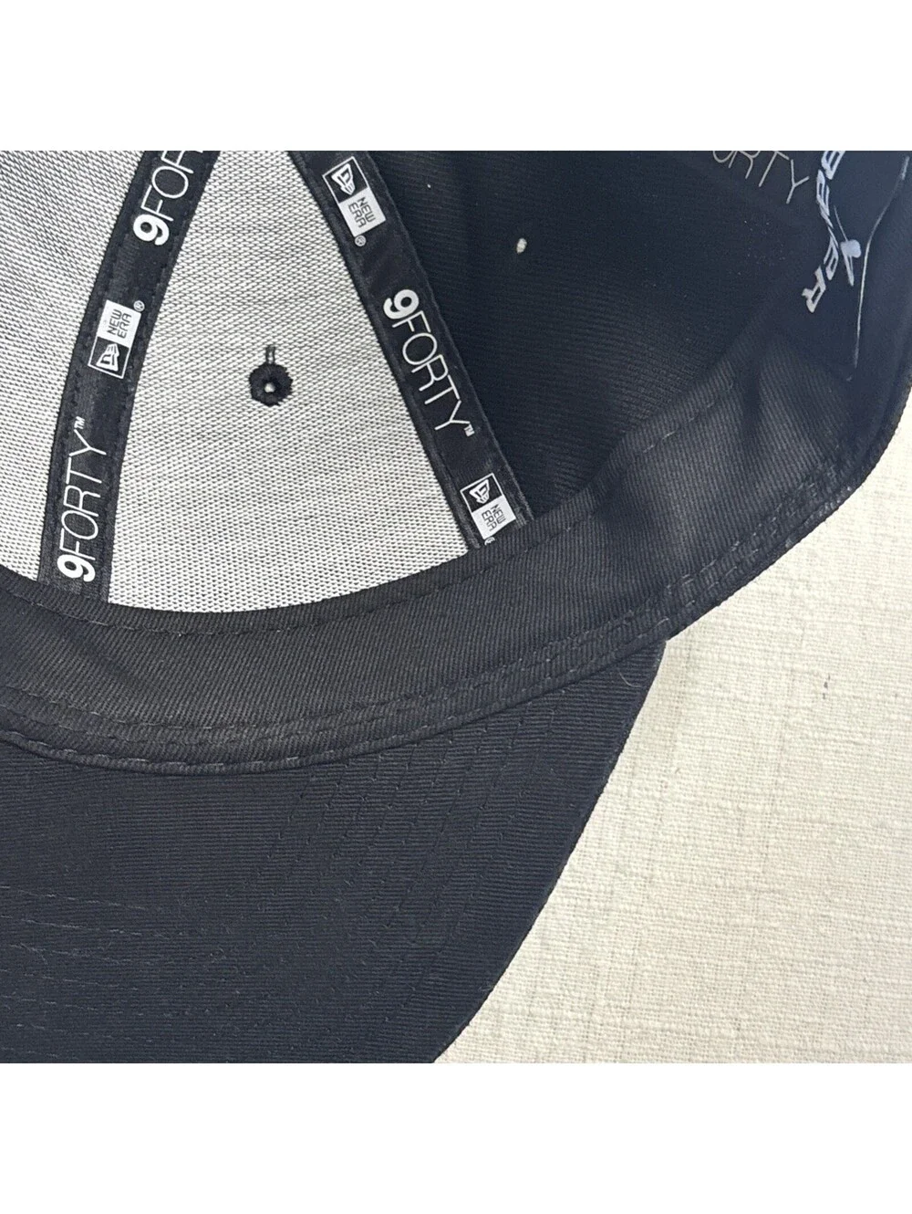 Bauer New Era 9Forty Full Print Adult Size Snapback-Black
